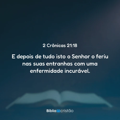 2 Crônicas 21:18