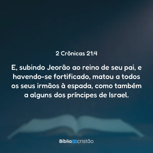 2 Crônicas 21:4
