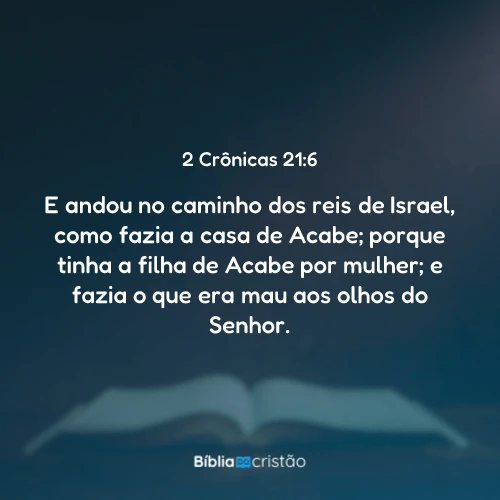 2 Crônicas 21:6