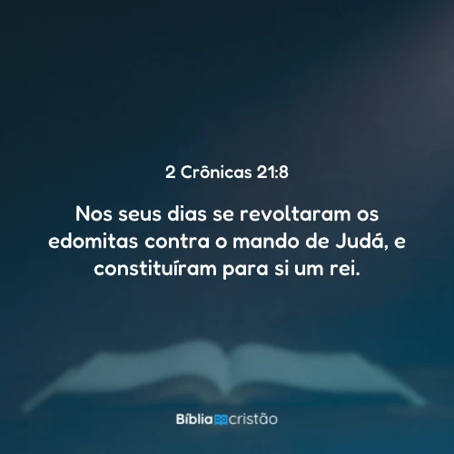 2 Crônicas 21:8