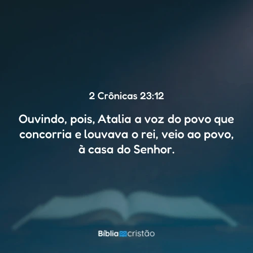 2 Crônicas 23:12