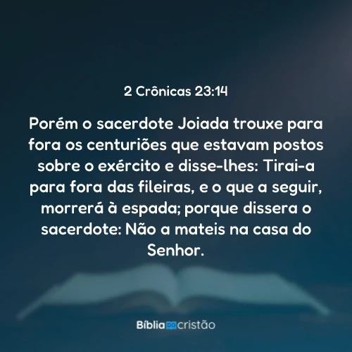 2 Crônicas 23:14