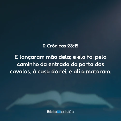 2 Crônicas 23:15