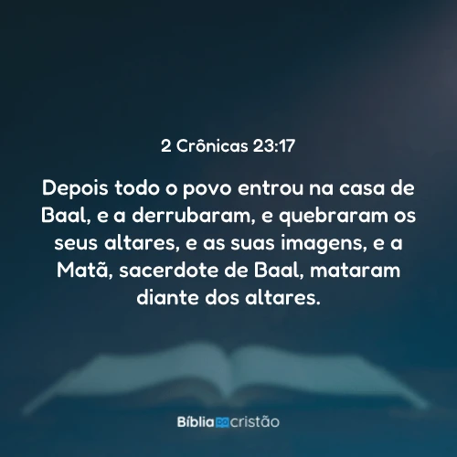 2 Crônicas 23:17