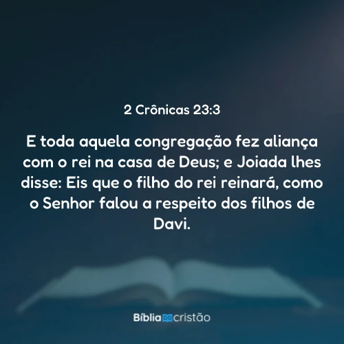2 Crônicas 23:3