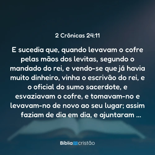 2 Crônicas 24:11