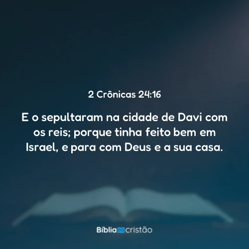 2 Crônicas 24:16