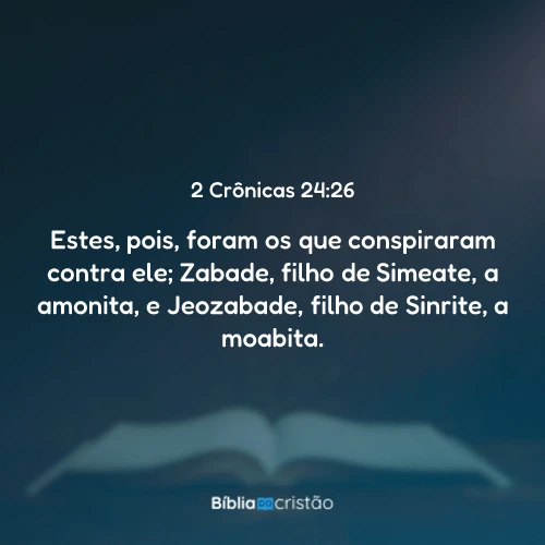 2 Crônicas 24:26