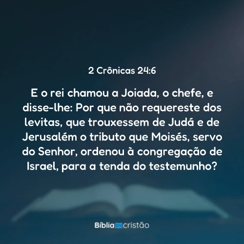 2 Crônicas 24:6