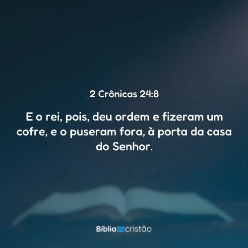 2 Crônicas 24:8