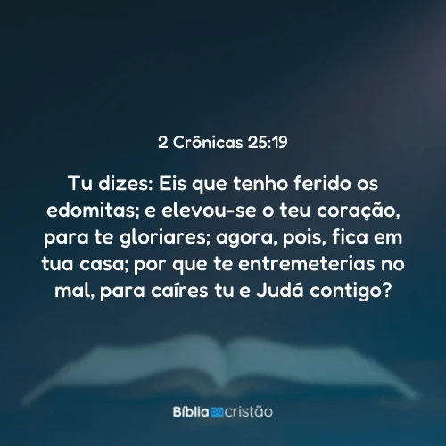 2 Crônicas 25:19