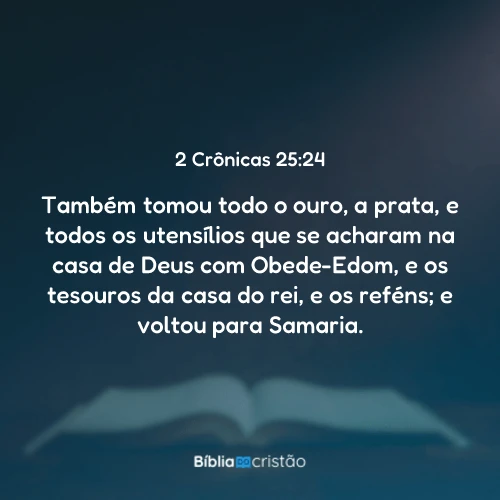 2 Crônicas 25:24