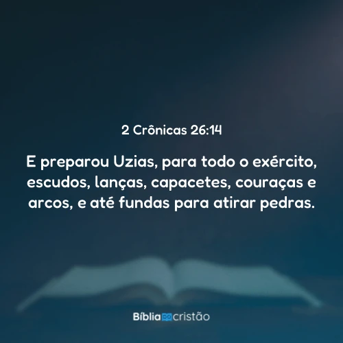 2 Crônicas 26:14