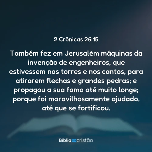 2 Crônicas 26:15