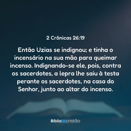 2 Crônicas 26:19