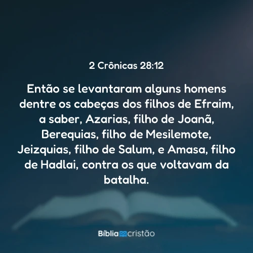 2 Crônicas 28:12