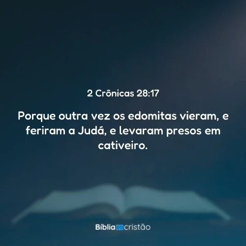 2 Crônicas 28:17