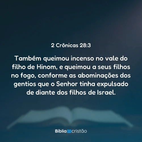 2 Crônicas 28:3
