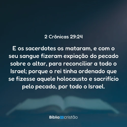 2 Crônicas 29:24