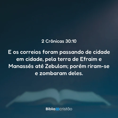 2 Crônicas 30:10