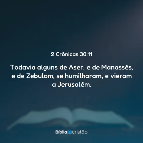 2 Crônicas 30:11