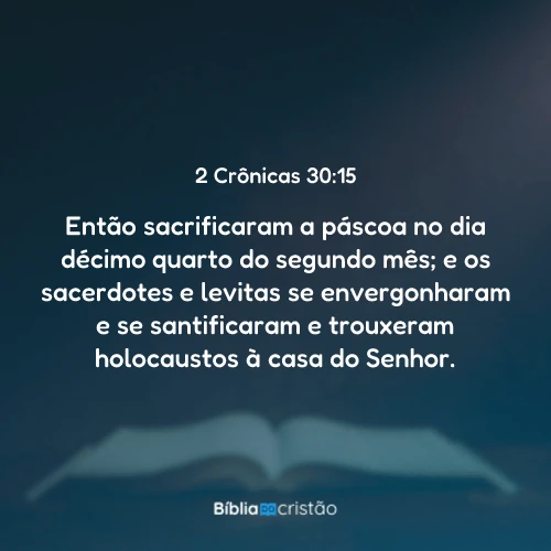 2 Crônicas 30:15