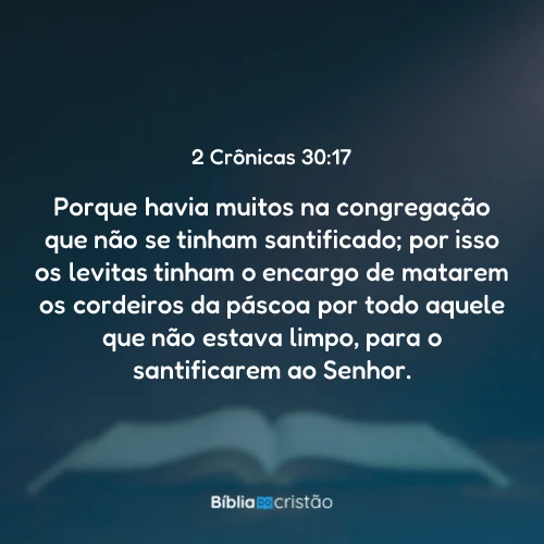 2 Crônicas 30:17