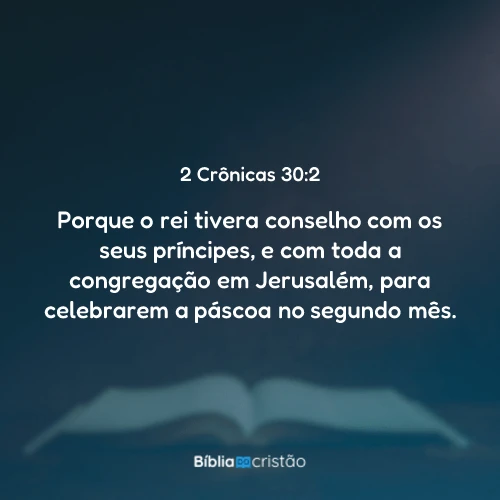 2 Crônicas 30:2