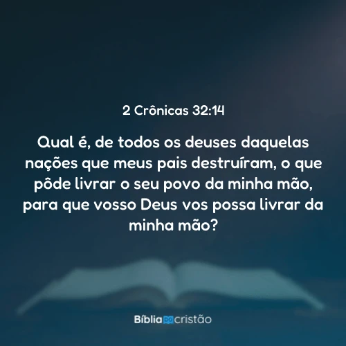2 Crônicas 32:14