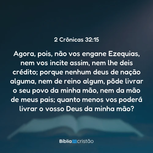 2 Crônicas 32:15