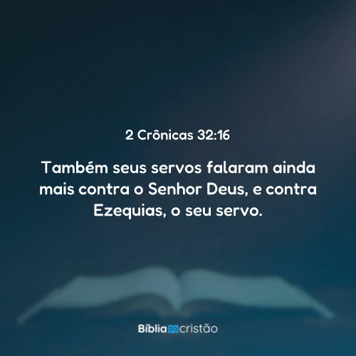 2 Crônicas 32:16