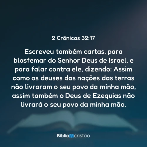 2 Crônicas 32:17