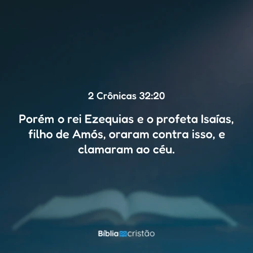 2 Crônicas 32:20
