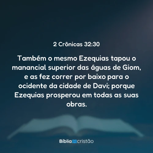 2 Crônicas 32:30