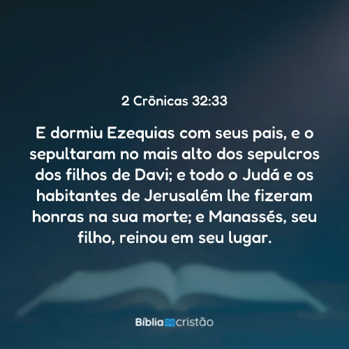 2 Crônicas 32:33