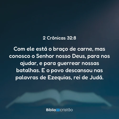 2 Crônicas 32:8