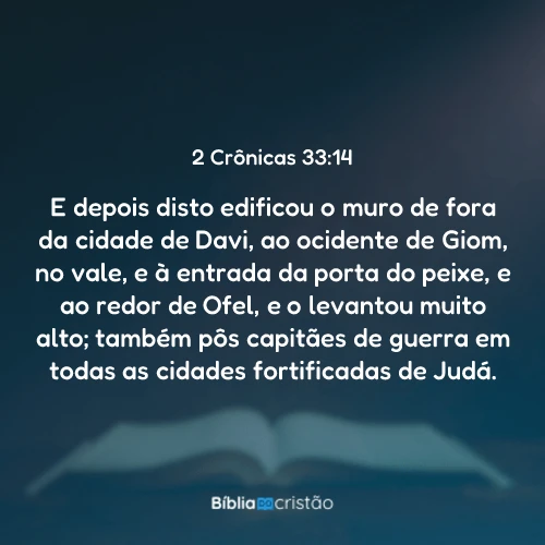 2 Crônicas 33:14