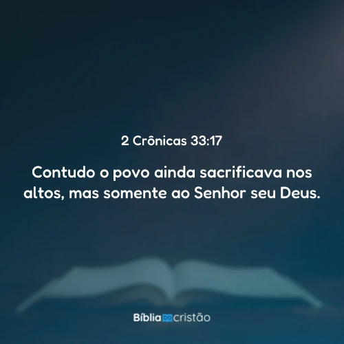 2 Crônicas 33:17