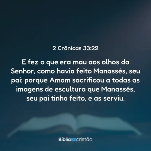 2 Crônicas 33:22