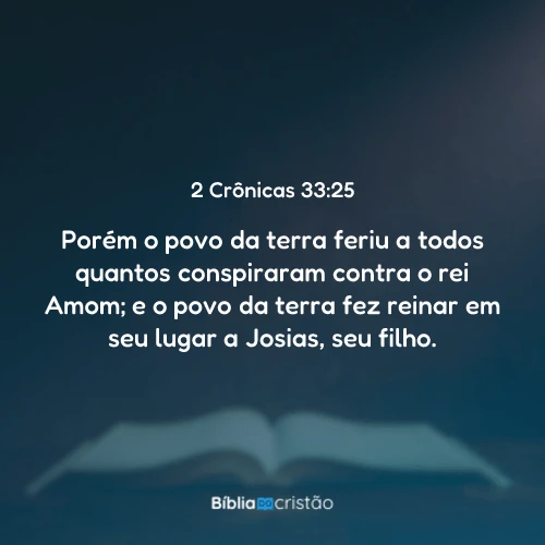 2 Crônicas 33:25