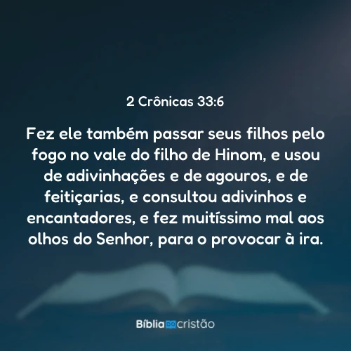 2 Crônicas 33:6