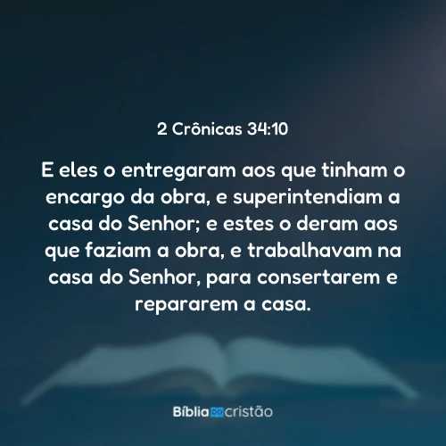 2 Crônicas 34:10