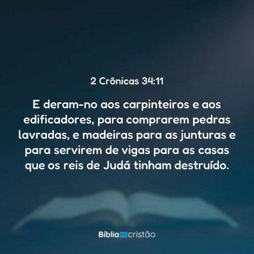 2 Crônicas 34:11