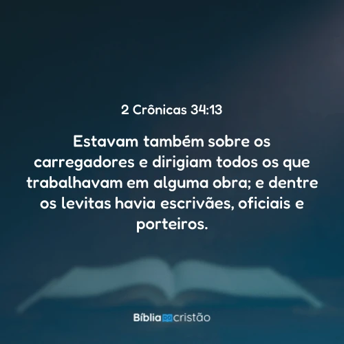 2 Crônicas 34:13