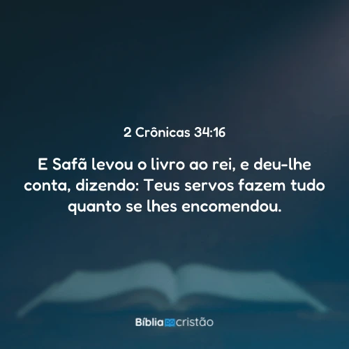 2 Crônicas 34:16