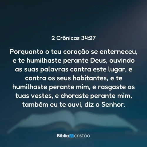 2 Crônicas 34:27
