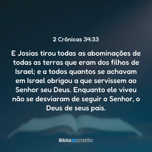 2 Crônicas 34:33
