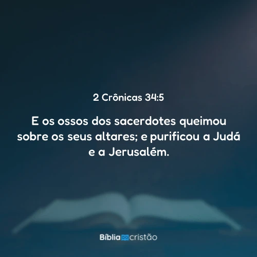 2 Crônicas 34:5