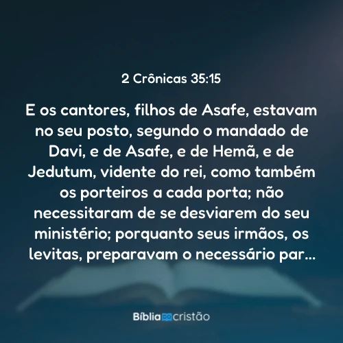 2 Crônicas 35:15