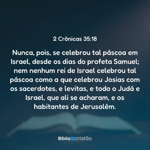 2 Crônicas 35:18